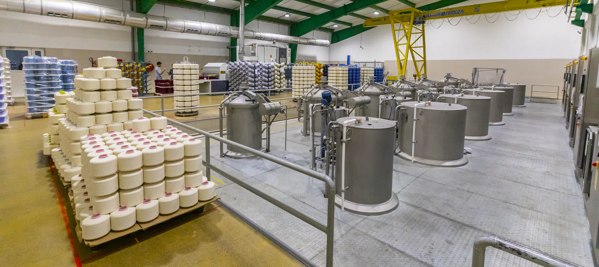 Kavir Semnan industrial textile production